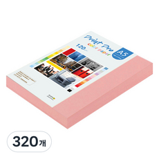 paperculture PrintPro 薄彩色影印紙 No 24 粉紅色, 320個, A5