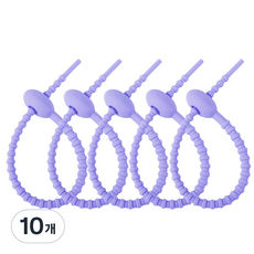 環形束線帶 215mm, 紫色, 10個