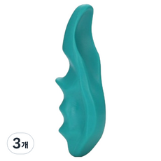 Toppia 輕便指壓按摩用品 拇指按摩器, 綠色, 3個