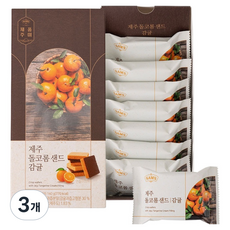 제주 돌코롬 샌드 감귤 7p, 140g, 3개