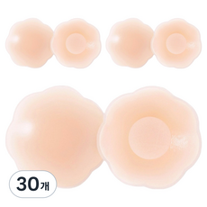 Erop Sanghoe 男性自信胸貼 花朵型 粉紅色, 30個