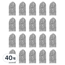 DAILYSHARE 工作用指套, 40個, 灰色