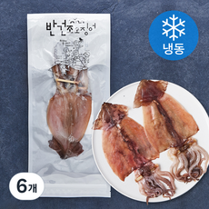원양산 구룡포 해풍 반건조 오징어 (냉동), 210g(3미), 6개