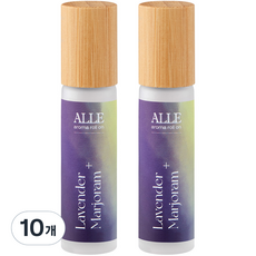 ALLE 滾珠香氛精油 薰衣草&馬鬱蘭, 10個, 10ml