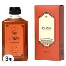 조선양봉 금성옥진 실속 옥 옻 꿀, 460g, 3개