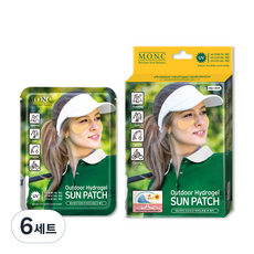 엠오앤씨 아웃도어 하이드로겔 썬 패치 2종 x 5p 세트, 2.6g, 6세트