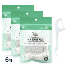 엠에스덴탈 PLA 일회용치실, 1.8cm, 80개입, 6개