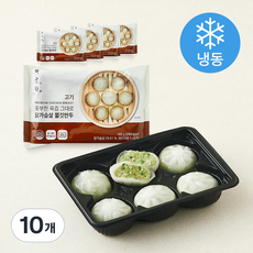 바르닭 닭가슴살 쫄깃만두 고기 (냉동), 180g, 10개