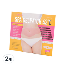 ttmary SPA凝膠貼片 42°C 馬甲型, 5入, 2個
