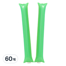 Party09 應援棒氣球 2入, 60個, 綠色
