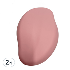 있어빌리티 셀프왁싱 브라질리언 재사용 가능한 바디 뷰티 도구 물리적 제모기 핑크, 2개