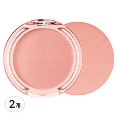 NATURE REPUBLIC 花漾腮紅 5g, 6 漫步在粉紅, 2個