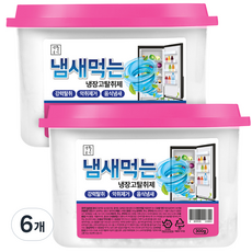 Saenghwalgongsik 食味冰箱除臭劑 正裝, 300g, 6個