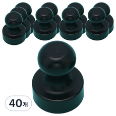 공감 story 자석후크 12mm, 무광 블랙, 40개