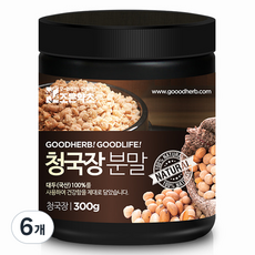 조은약초 청국장 분말, 300g, 6개