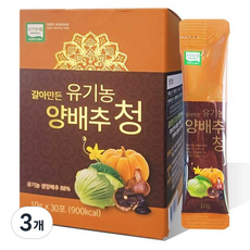 갈아만든 유기농 양배추청, 10g, 30개입, 3개
