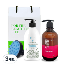 닥터홉킨스 샴푸 500ml + 포고니아 자스민 브리즈 트리트먼트 500ml 선물세트, 3세트