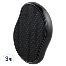 모먼트홈 심플 발각질제거기 스톤 블랙, 50g, 3개, 1개입