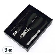 발톱 제거 4종 세트, 3세트, 올블랙