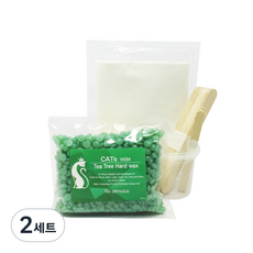 캣츠왁스 티트리 하드왁스 세트 180, 2개, 180g