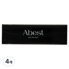 ABEST 擴香纖維棒 30cm, 4個, 20入, 黑色