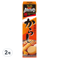 에스앤비 겨자, 2개, 43g