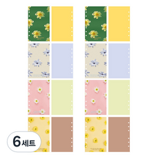 루카랩 아카이브 6공 리필속지 스프링 판타지 세트, 6세트