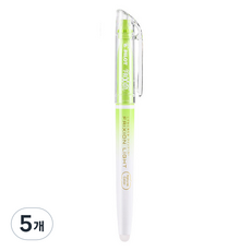 Oreum可擦式自然色螢光筆, 淺綠色, 5個