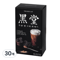 더바디랩 흑당 밀크티 라이트, 20g, 5개입, 6개