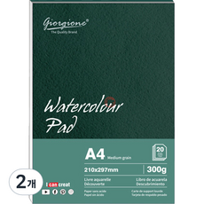 Simply & 喬爾喬內 水彩專用繪圖紙本 300g A4, 40個