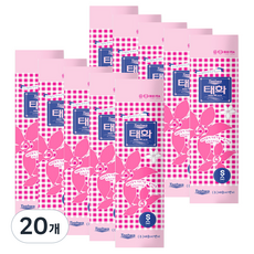 태화 고무장갑 S, 핑크, 소(S), 20개