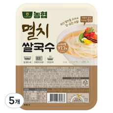 농협식품 멸치 쌀국수 97.7%, 5개, 92g