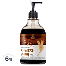 별하수 보리차 진액, 480g, 6개