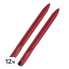 ZEBRA 斑馬牌 SARASA Clip 3色筆 0.4mm, 紅色, 12個