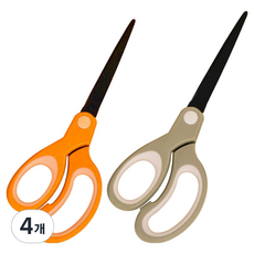 Dada 鍍鈦不鏽鋼剪刀 170mm, 4個, 隨機出貨