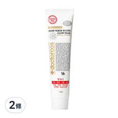 doctorcos 水光白雪面膜, 美白抗皺, 110ml, 2條