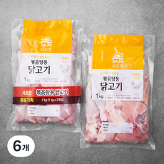 사조원 볶음탕용 닭고기 (냉장), 1000g, 6개