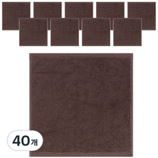 Songwol 松月 咖啡廳抹布 咖啡色, 40個