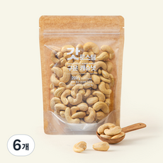 갓로스팅 구운캐슈넛, 200g, 6개