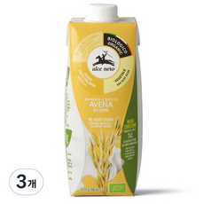 alce nero 尼諾 優質燕麥飲, 3瓶, 500ml