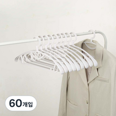 comet 無痕防滑西裝衣架, 白色, 60個