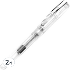 다사바바 소프트 서예 펜붓 투명화이트, FREE, 2개
