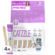 닥터페트라 캣즐 껌, 참치맛, 140g, 4개