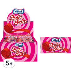 비달 스트로베리 롤젤리 24개입, 480g, 5개