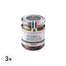 SAVINI TARTUFI 薩維尼松露 水蜜桃松露油醃製, 175g, 3個