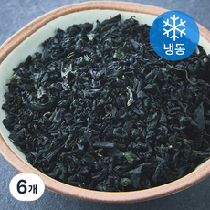 바다원 자른미역 (냉동), 6개, 100g