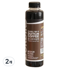 BORDIN 中度綜合冷萃荷蘭式咖啡原液, 2個, 1入, 500ml