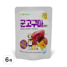 孔德農協干紅薯, 100g, 6個