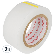 모네스페스 보호 비닐테이프 보호랩 투명 50mm x 150m, 3개