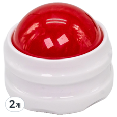 Gomingoming 健身按摩滾輪球 按摩, 2個, 紅色